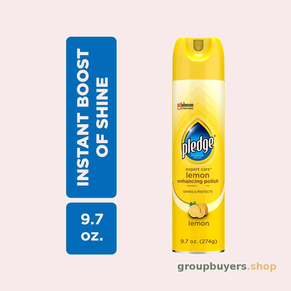 PLEDGE EXPERT CARE LEMON ENHANCING POLISH