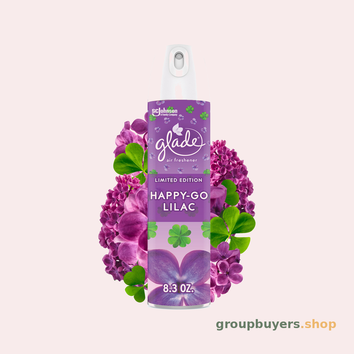 GLADE AEROSOL- LTO HAPPY-GO-LILAC