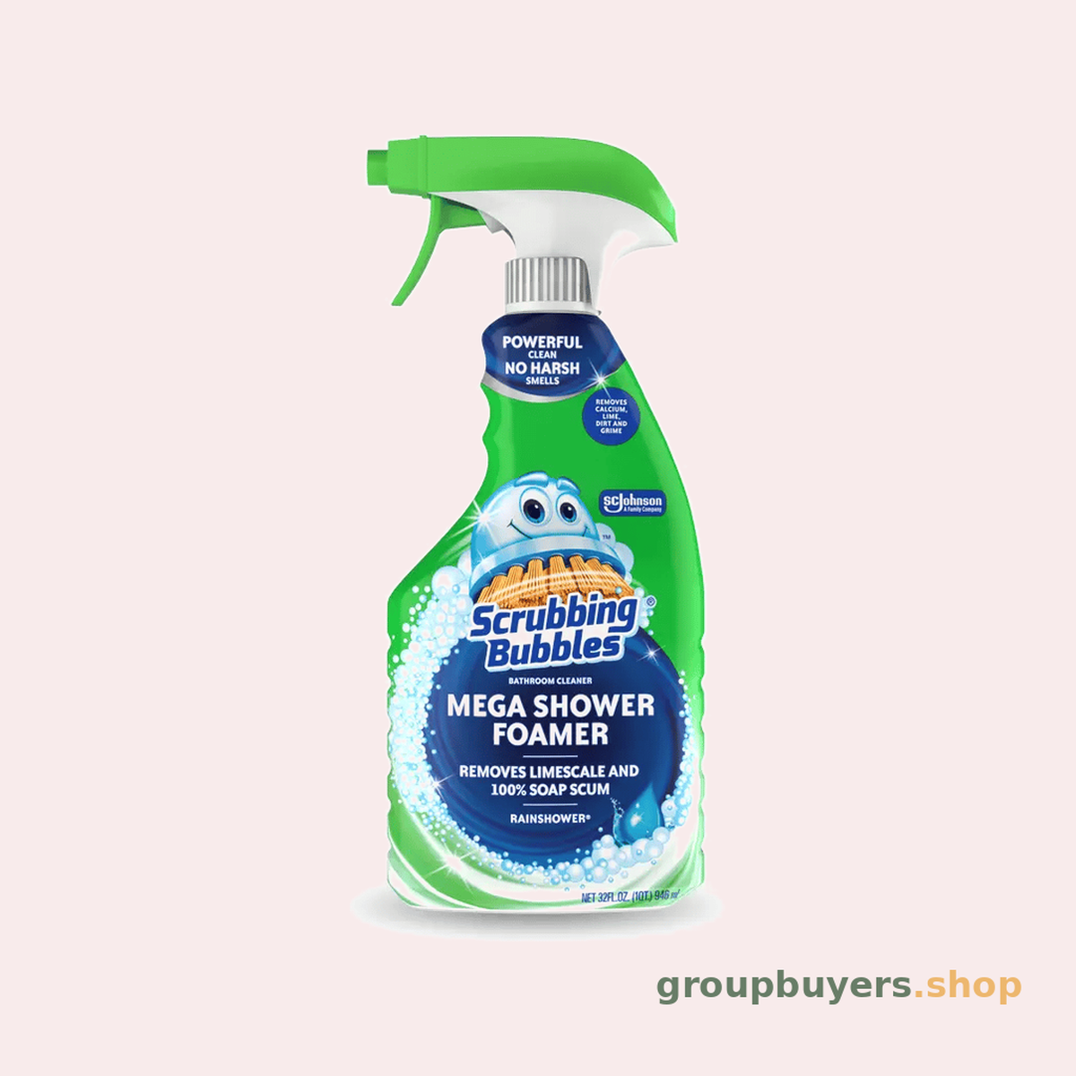 SCRUBBING BUBBLES MEGA FOAM SHOWER TRIGGER