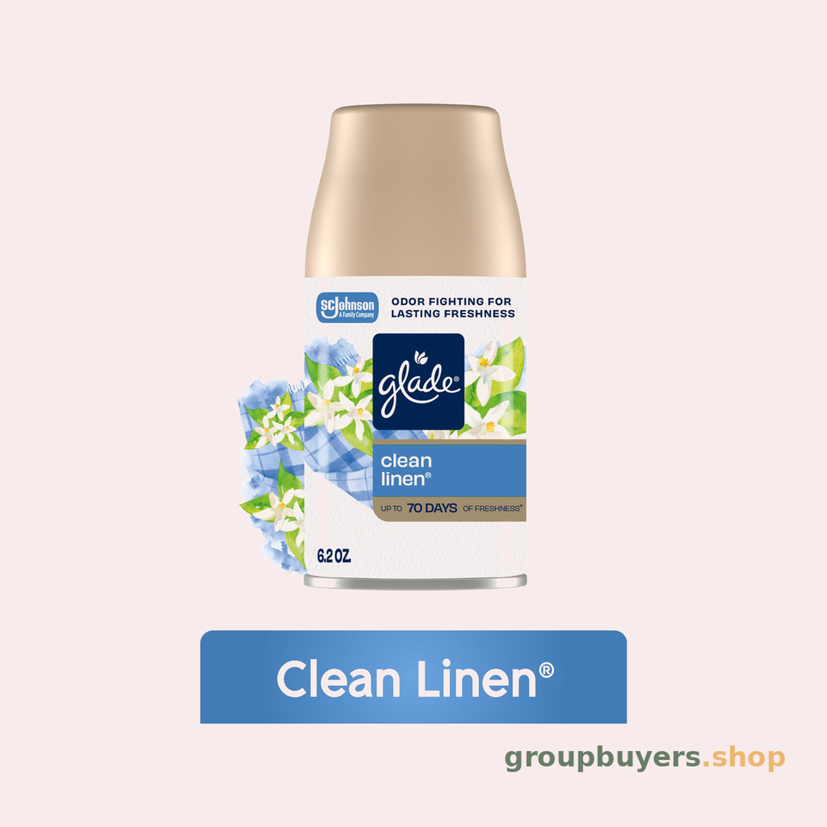 GLADE AUTO SPRAY CLEAN LINEN REFILL