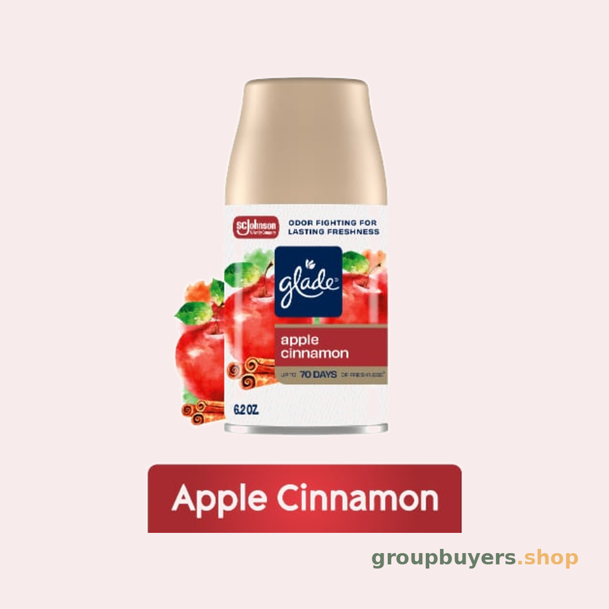 GLADE AUTO SPRAY APPLE CINNAMON REFILL