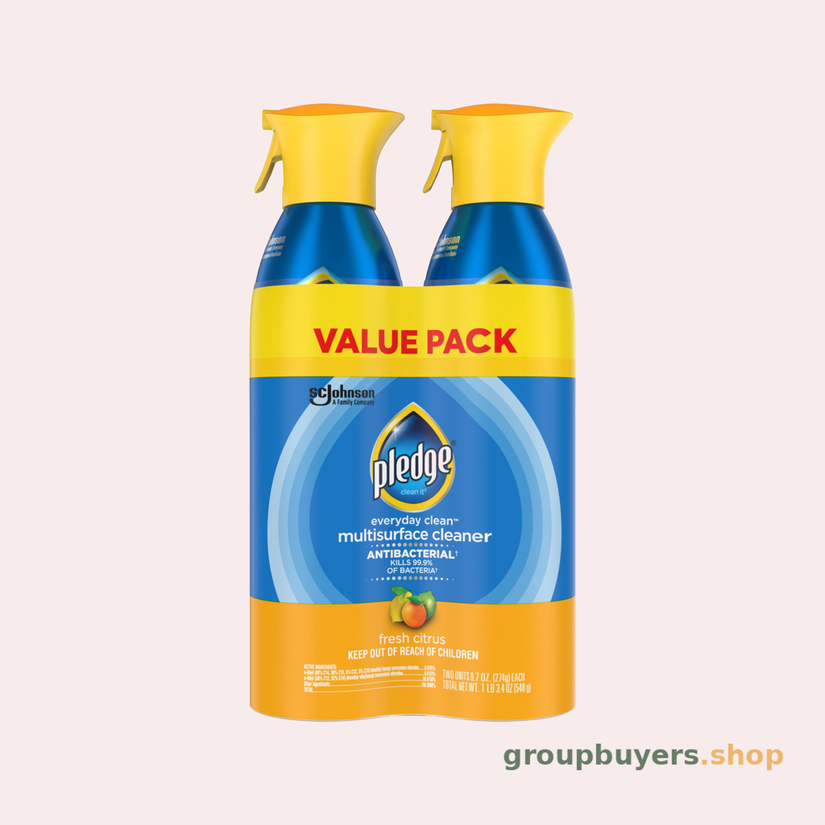 PLEDGE MULTIS SPRAY CITRUS TRIGGER