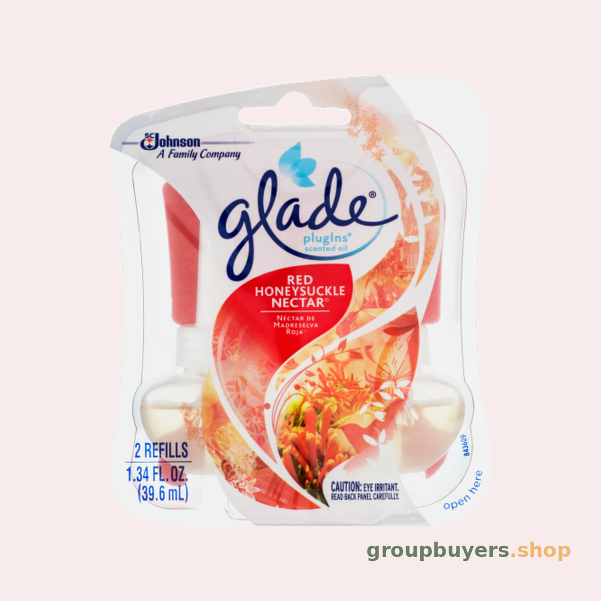 GLADE PISO REFILL RED HONEYSUCKLE NECTAR