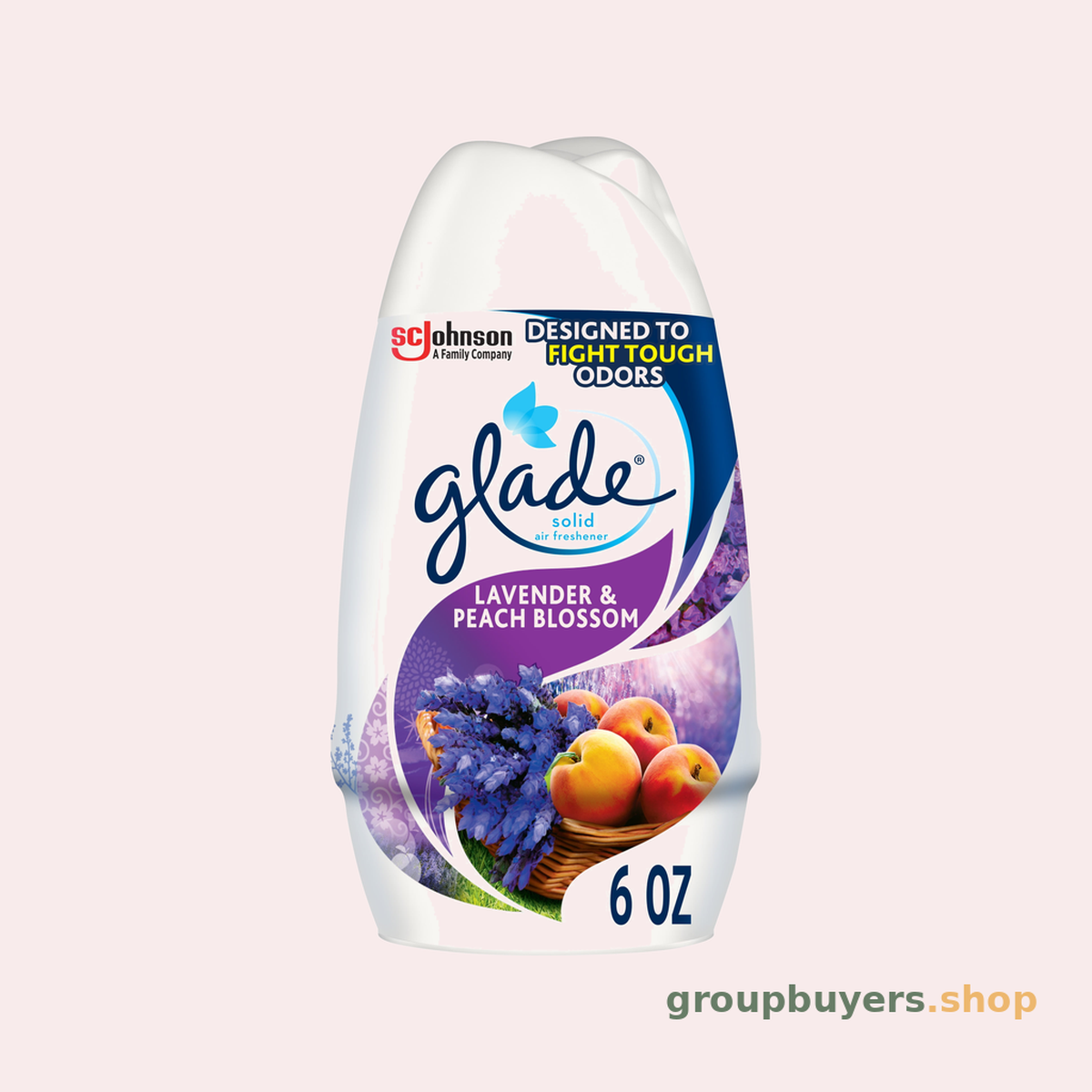 GLADE SOLID LAVENDER & PEACH BLOSSOM