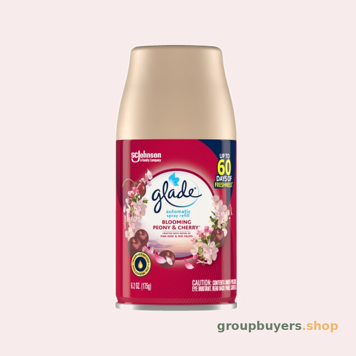 GLADE AUTO SPRAY REFILL BLOOMPEON CHERRY