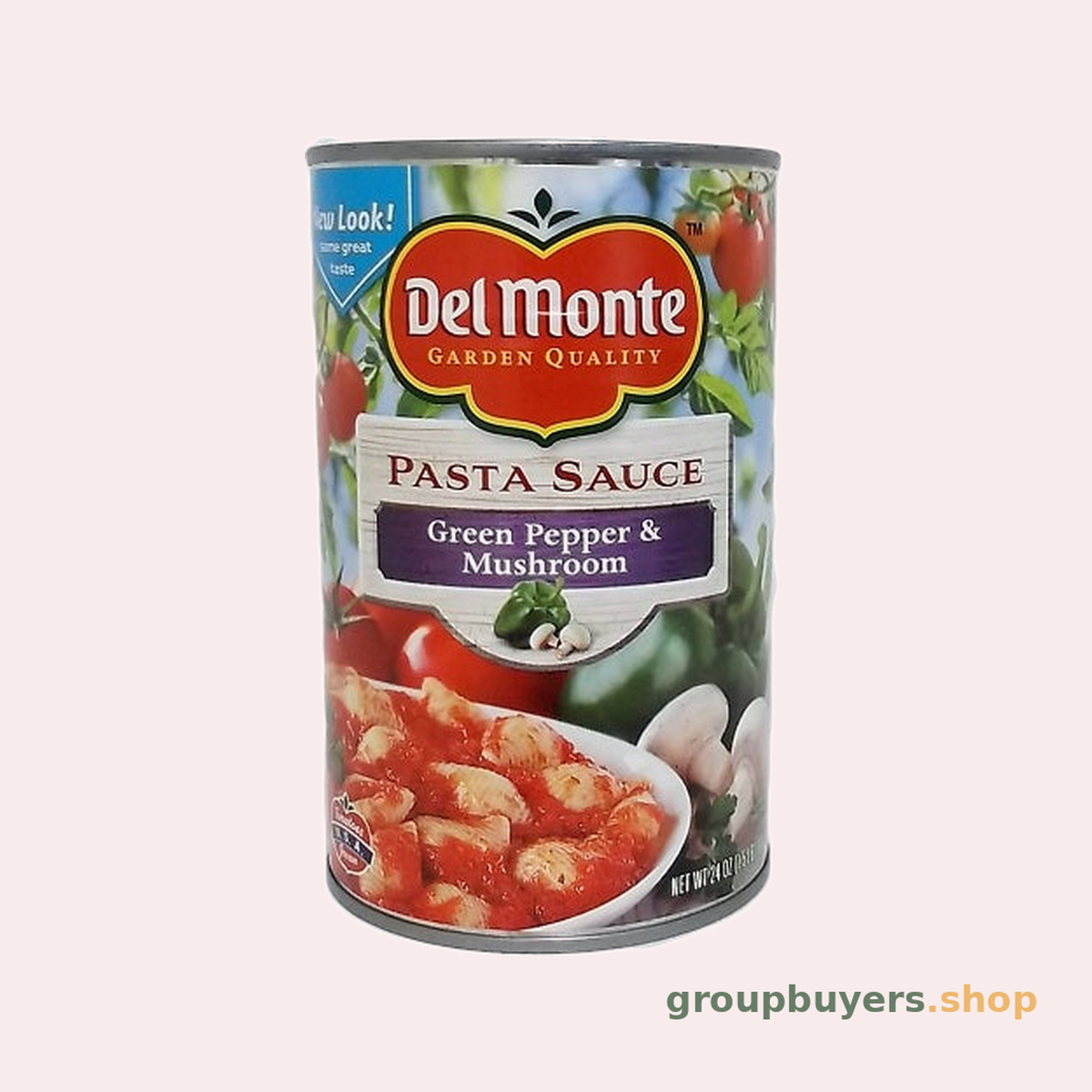 DELMONTE PASTA SAUCE - GREEN PEPPER & MUSHROOM