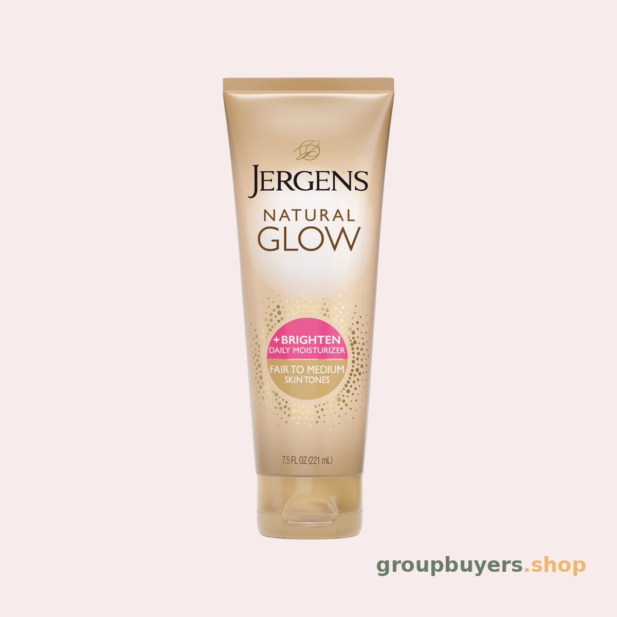 JERGENS NATURAL GLOW DAILY MOISTURIZER FAIR/MED