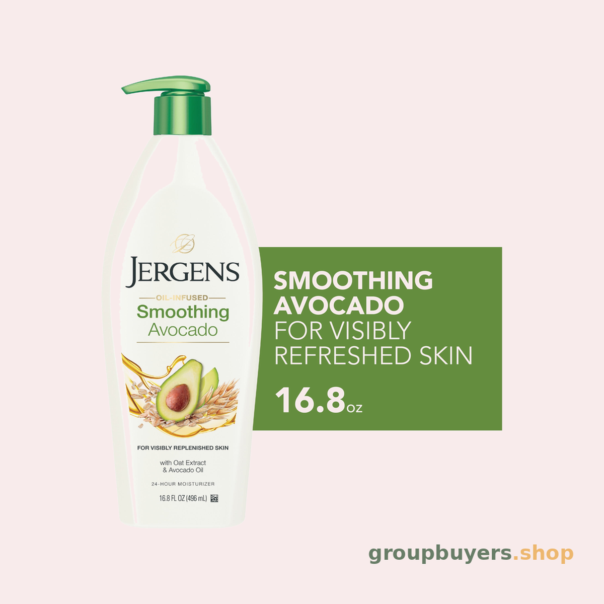 JERGENS LOTION VISIBILY HEALTHY AVOCADO