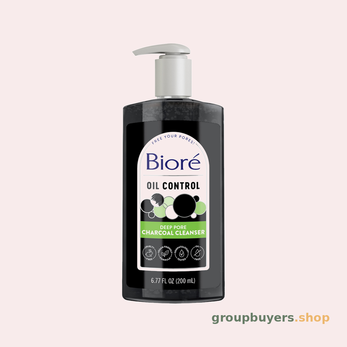BIORÉ DEEP PORE CHARCOAL CLEANSER