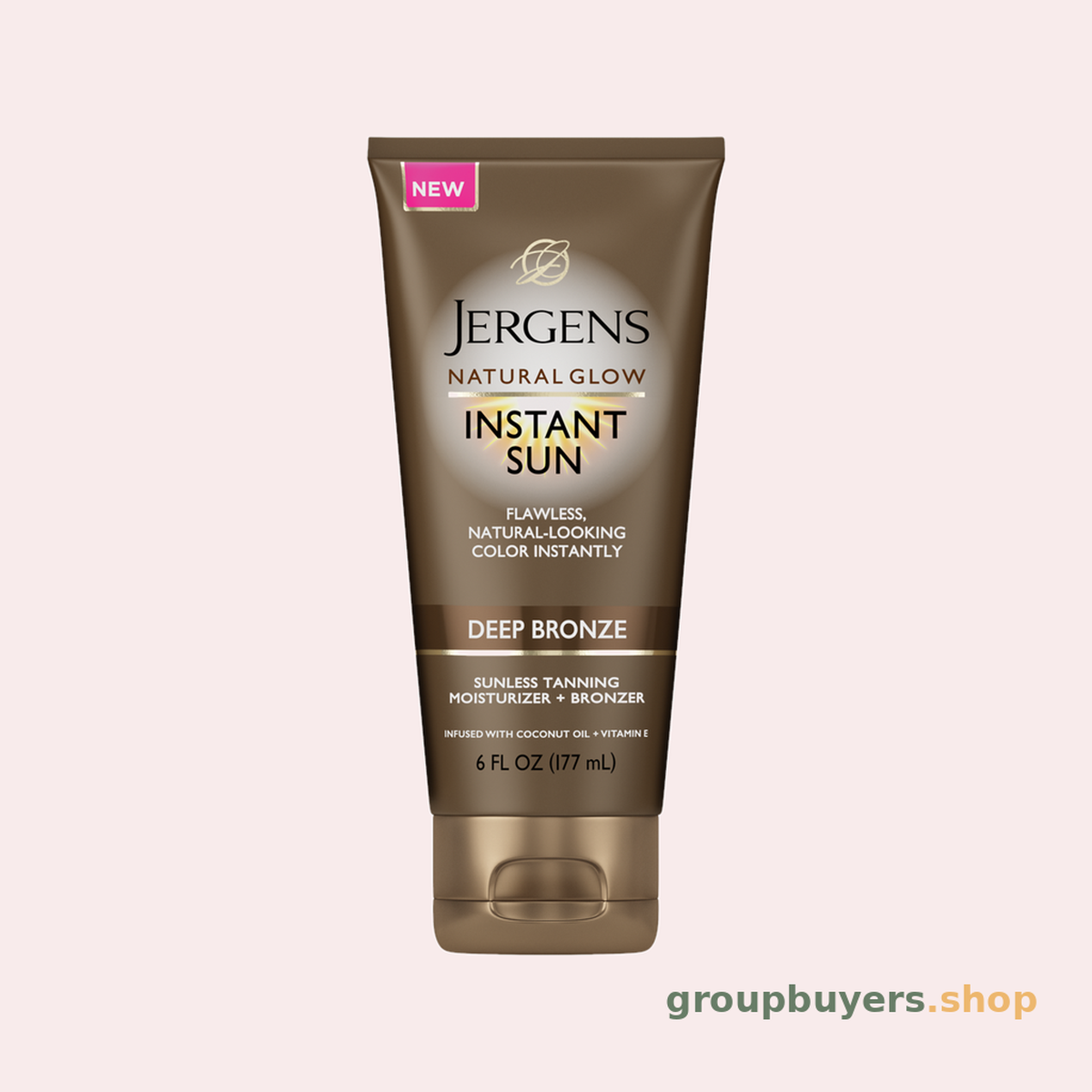 JERGENS NATURAL GLOW MOISTURIZER & BRONZER DEEP