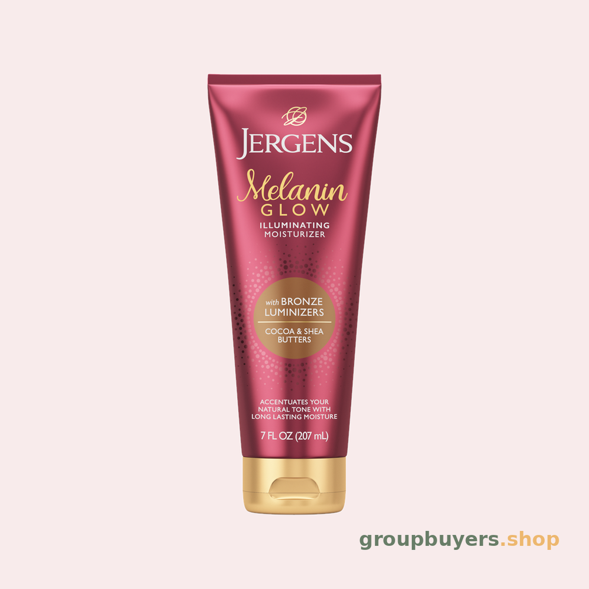 JERGENS MELANIN GLOW MOISTURIZER BRONZE