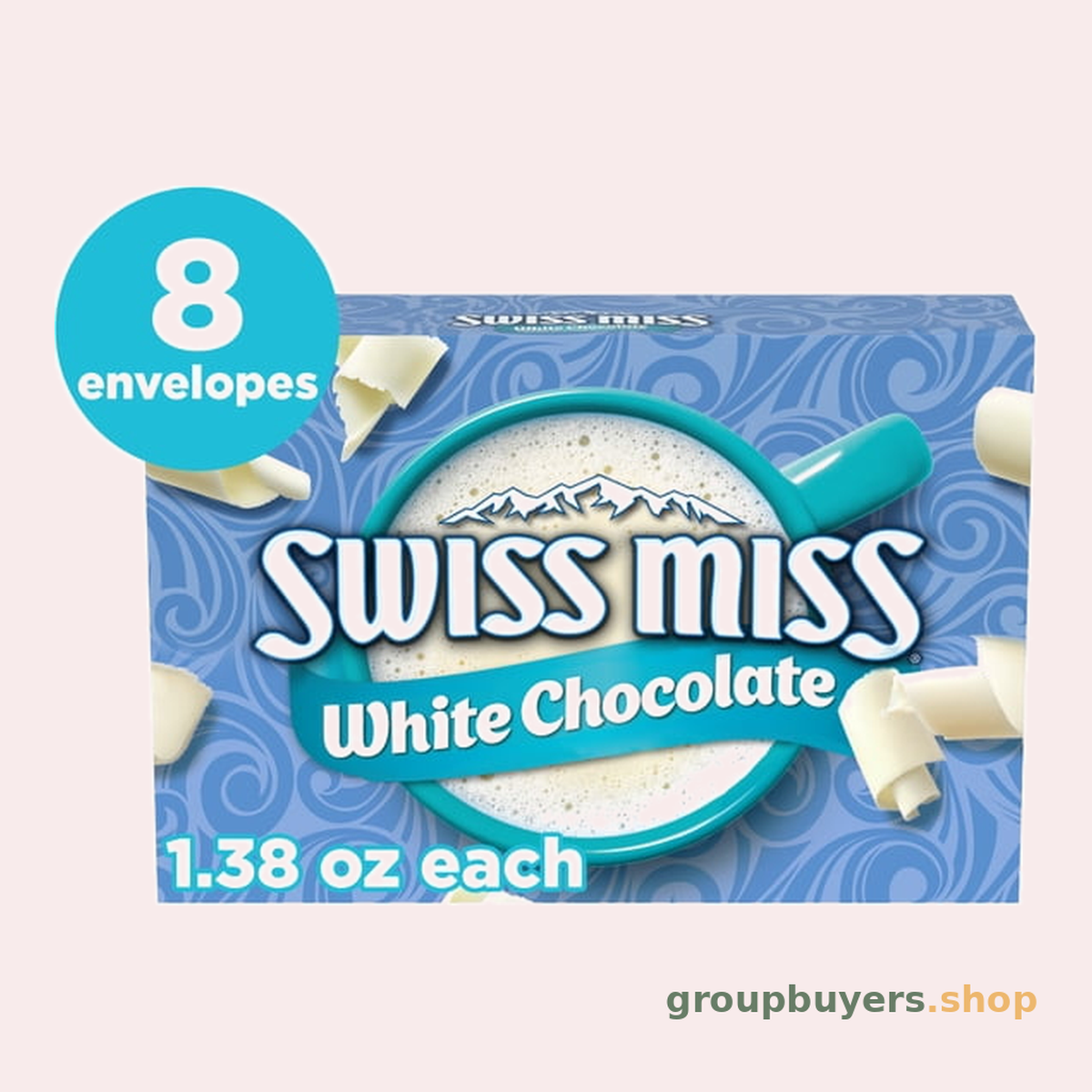 SWISS MISS WHITE CHOCOLATE