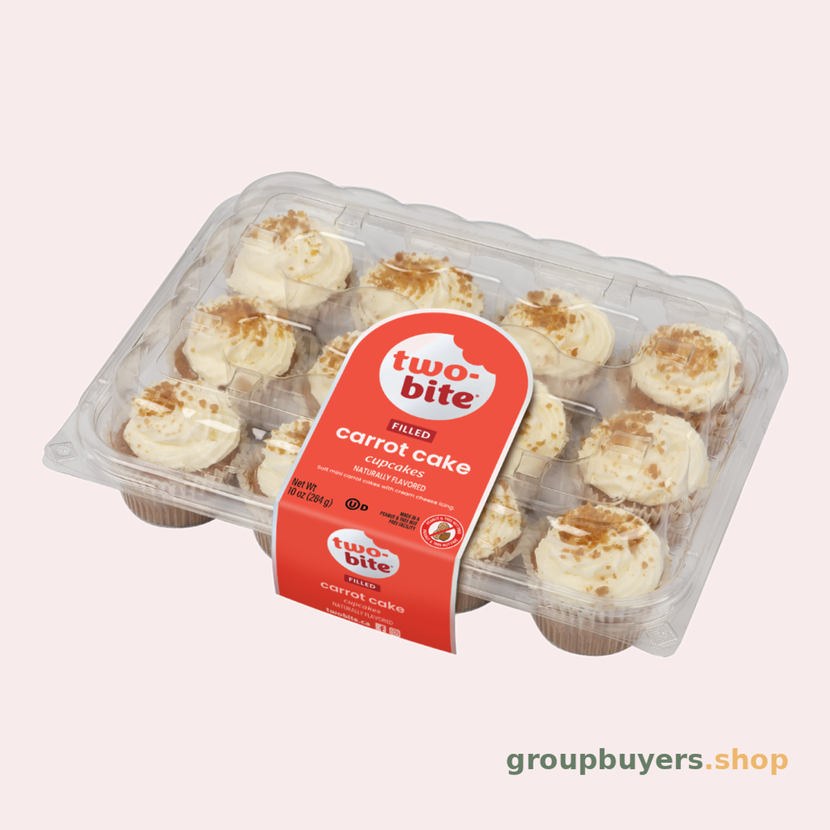 Two-Bite Carrot Cake Premium Cupcake
