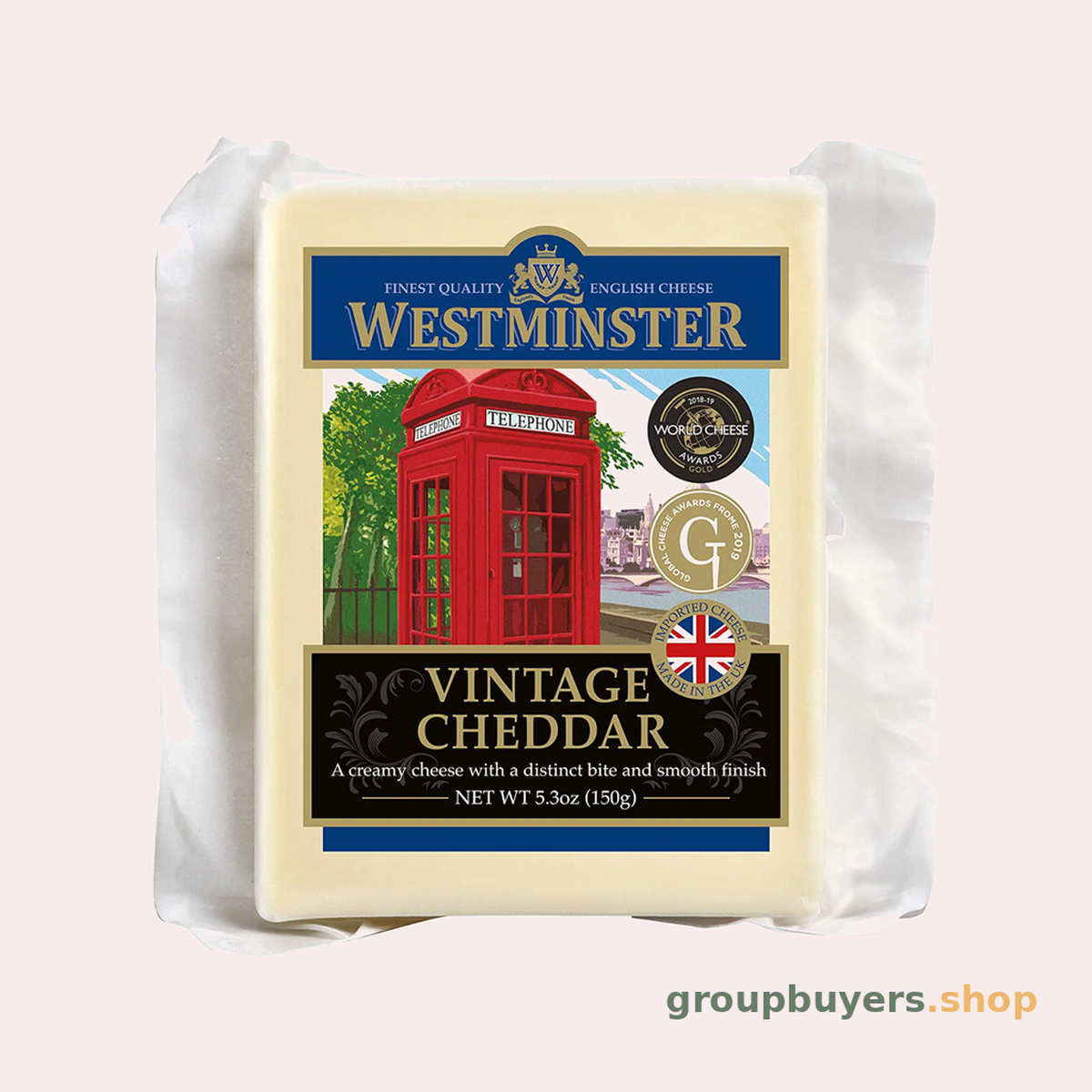 Westminster Vintage Cheddar 12 x 190g