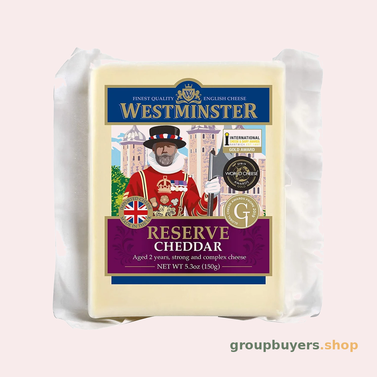 Westminster Reserve Cheddar 10 x 150g