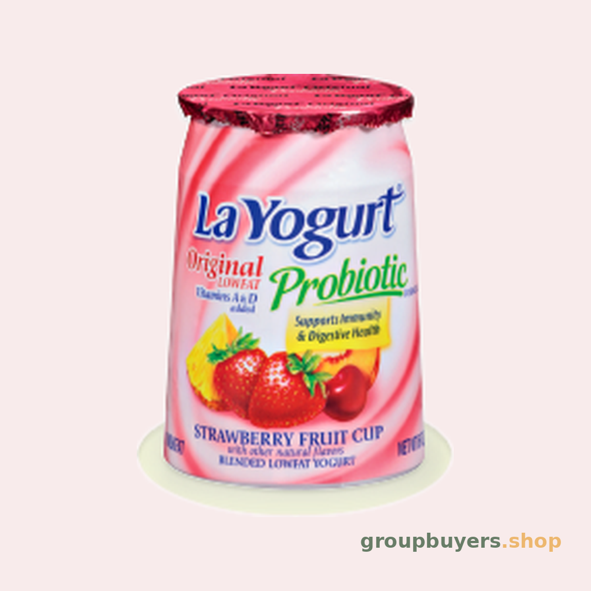 La Yogurt Original STRAWBERRY Fruit Cup