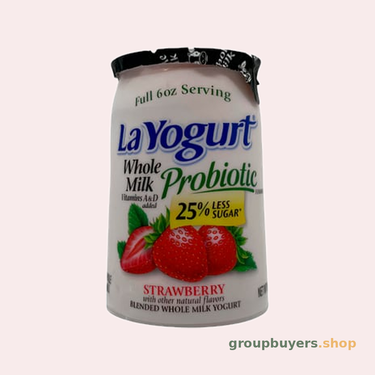 La Yogurt Whole Milk Strawberry