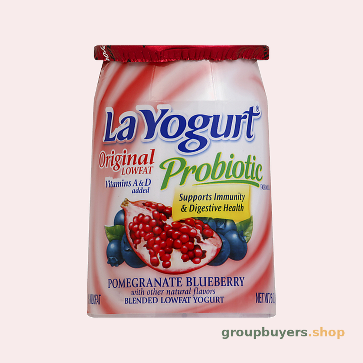 La Yogurt Original Pomagranate B/Berry