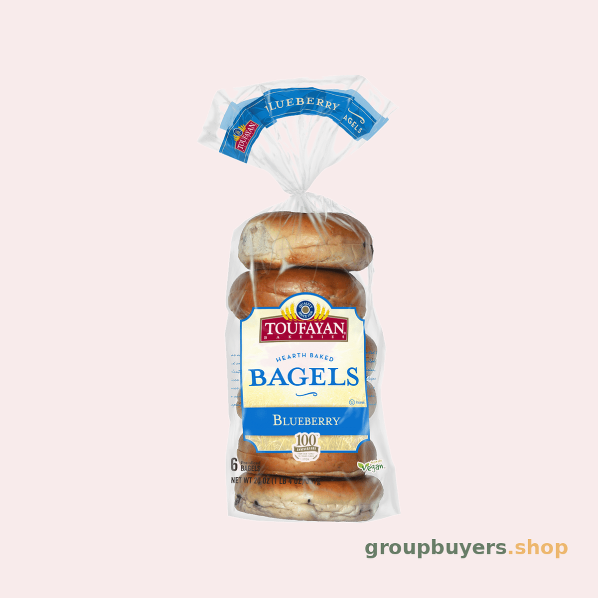 Toufayan Bagel B/Berry 12x20oz