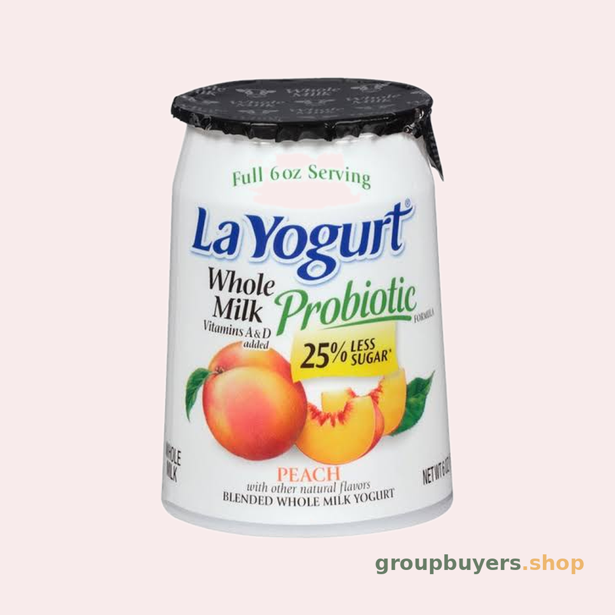 La Yogurt Whole Milk Peach
