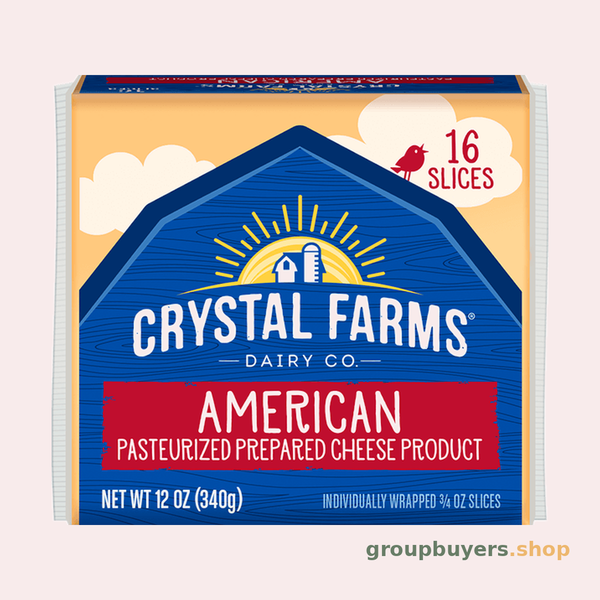 Crystal Farms American 16 Singles 12x12oz NON -