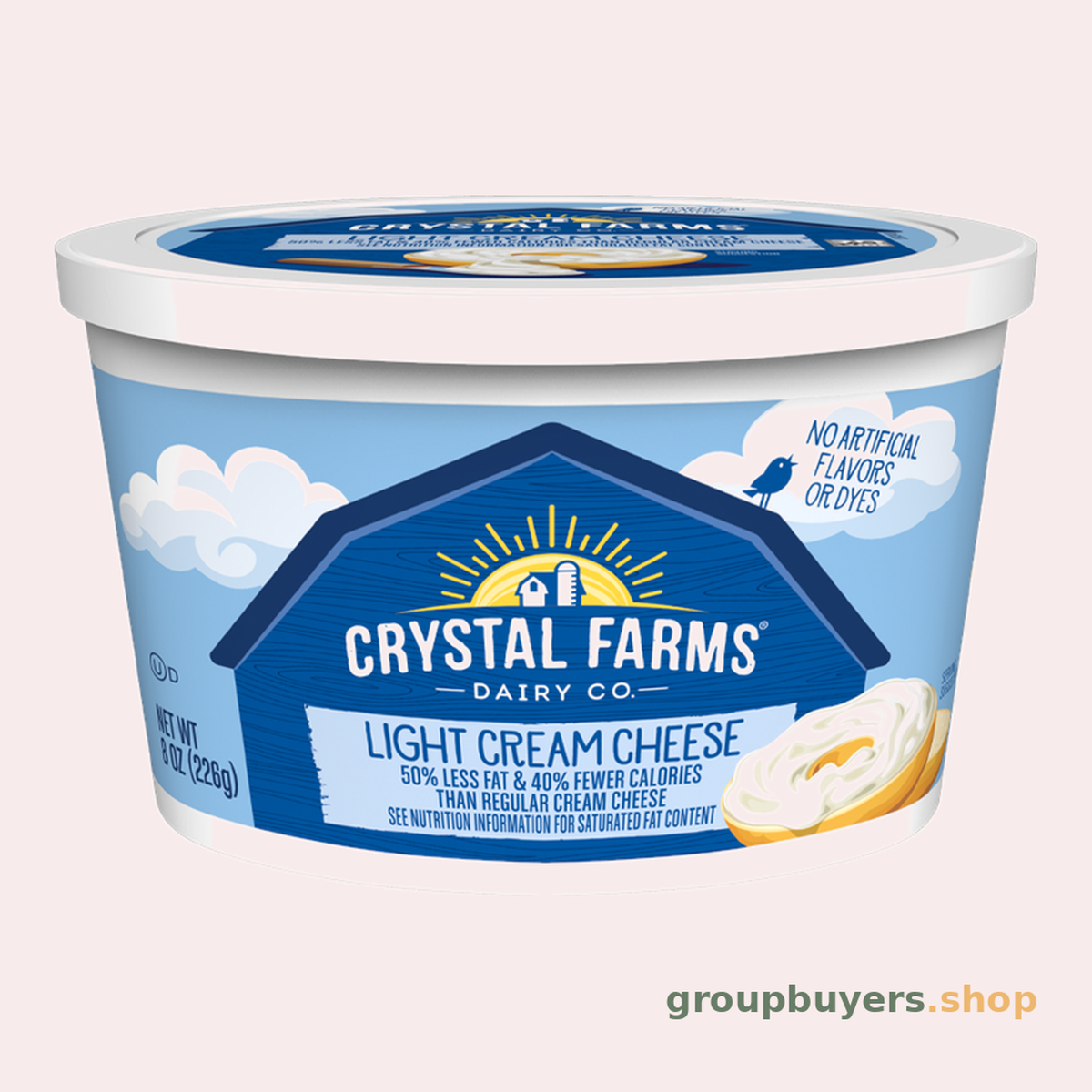 Crystal Farms Cream Cheese Lite