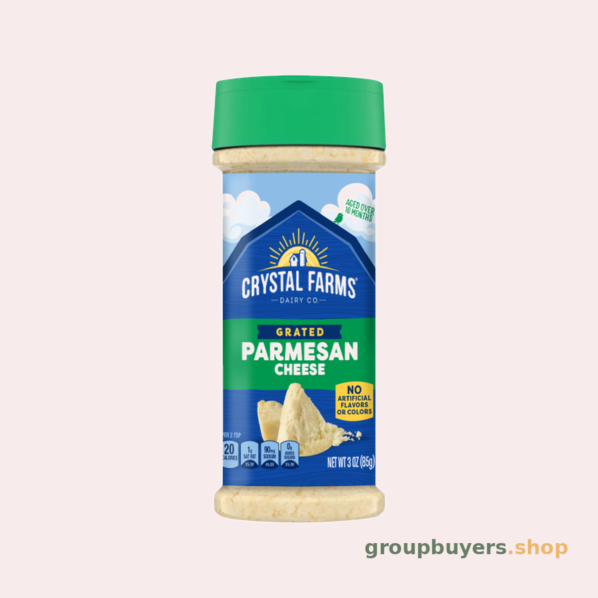 Crystal Farms Cheese Shakers 24x3oz
