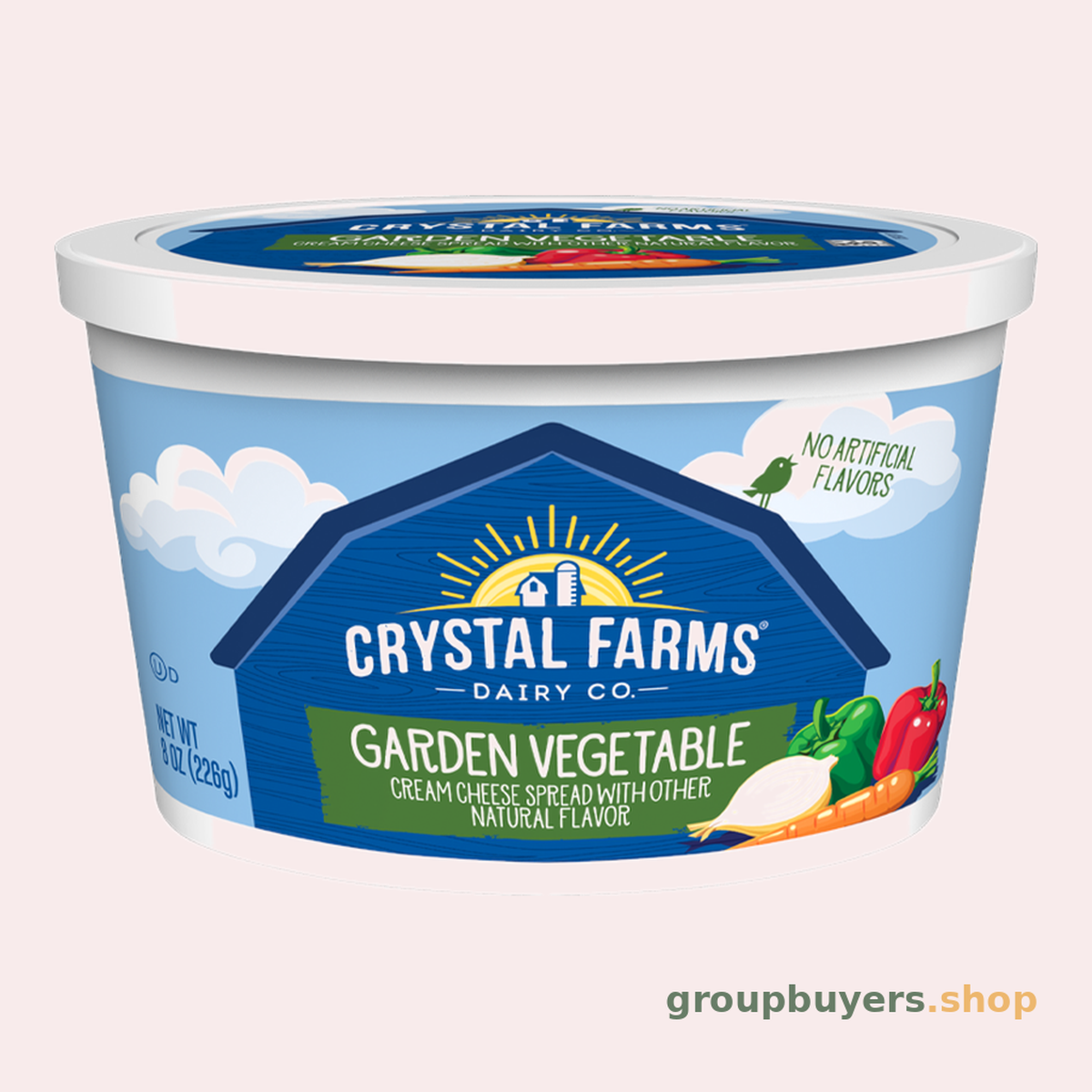 Crystal Farms Cream Cheese Garden Veg