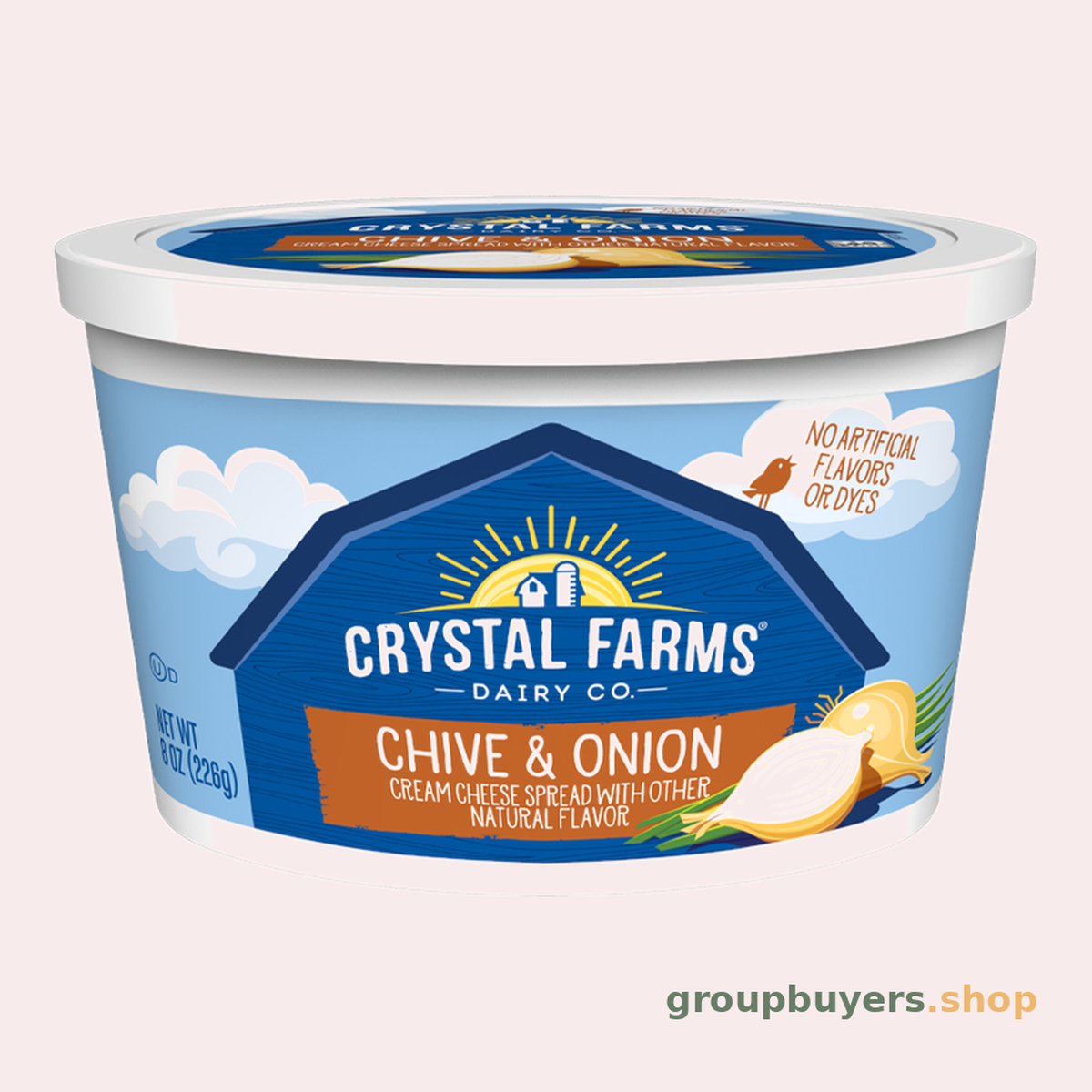 Crystal Farms Cream Cheese Onion/Chive
