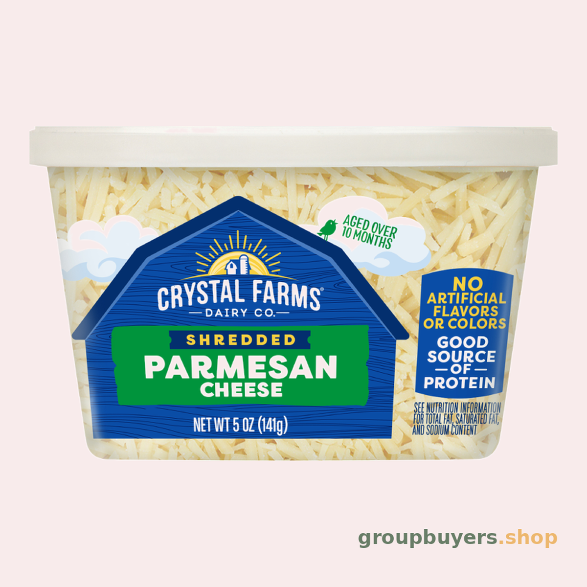Crystal Farms Parmesan Shredded Tub***