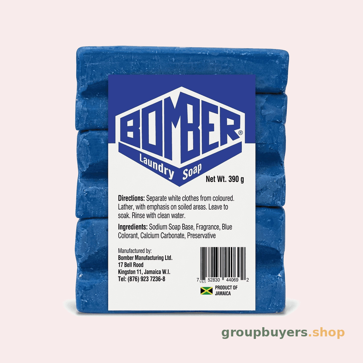 BOMBER LAUNDRY BAR SOAP 3 ITEM PACK