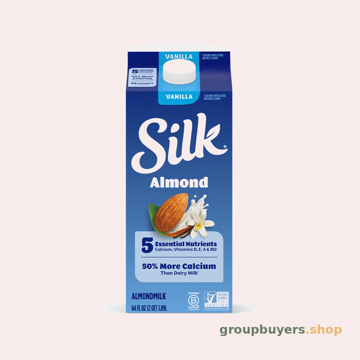 Silk Almond Milk Vanilla (Refrige)