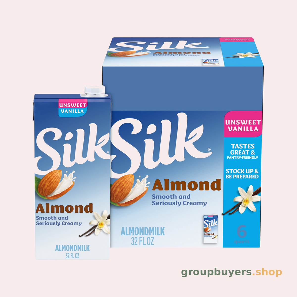 SILK MILK ALMOND VAN UNSWEETENED