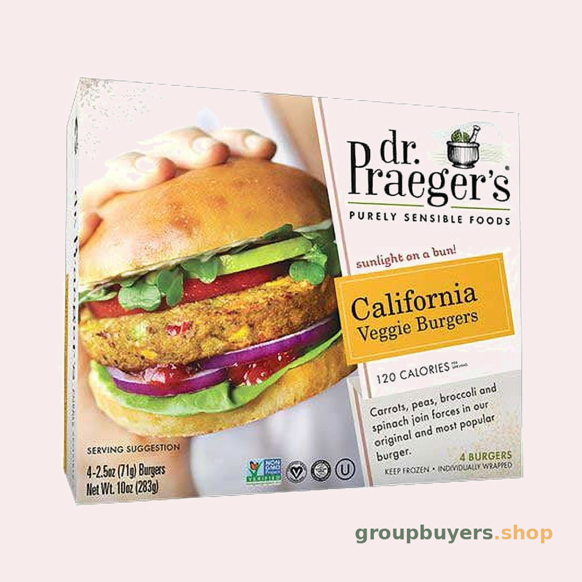 Dr. Praeger's Califonia Veggie Burgers 6 x 10oz