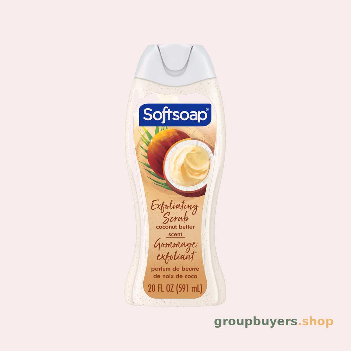 Softsoap Body Scrub Coconut Butter