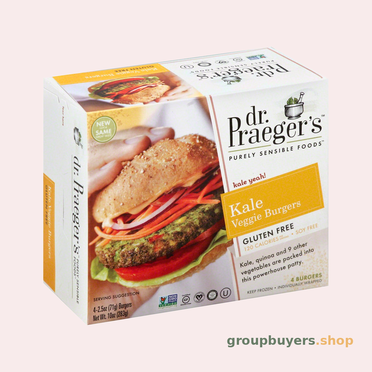 Dr. Praeger's Kale Veggie Burgers 6 x 10oz