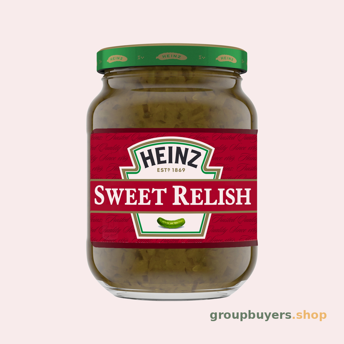 HEINZ SWEET RELISH GLASS JAR