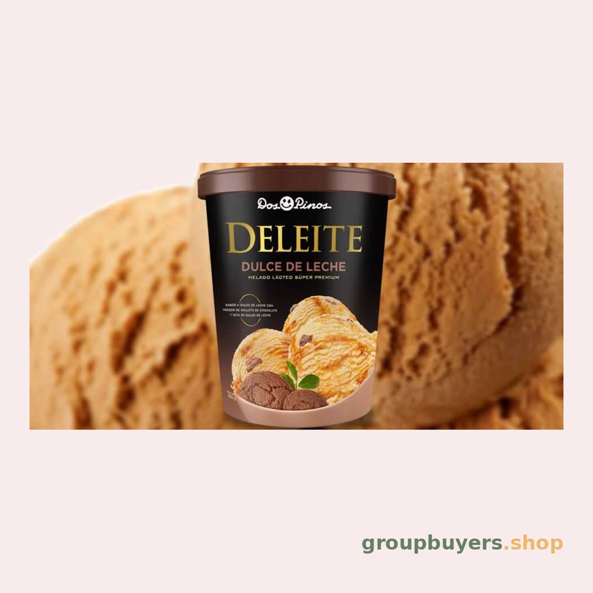 Deleite Dulce de Leche 1/4 Gal