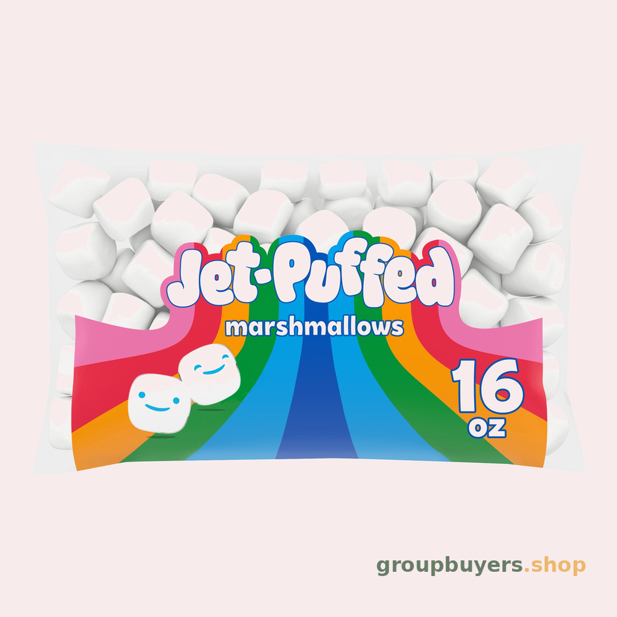 KRAFT JET PUFF MARSHMALLOW WHITE