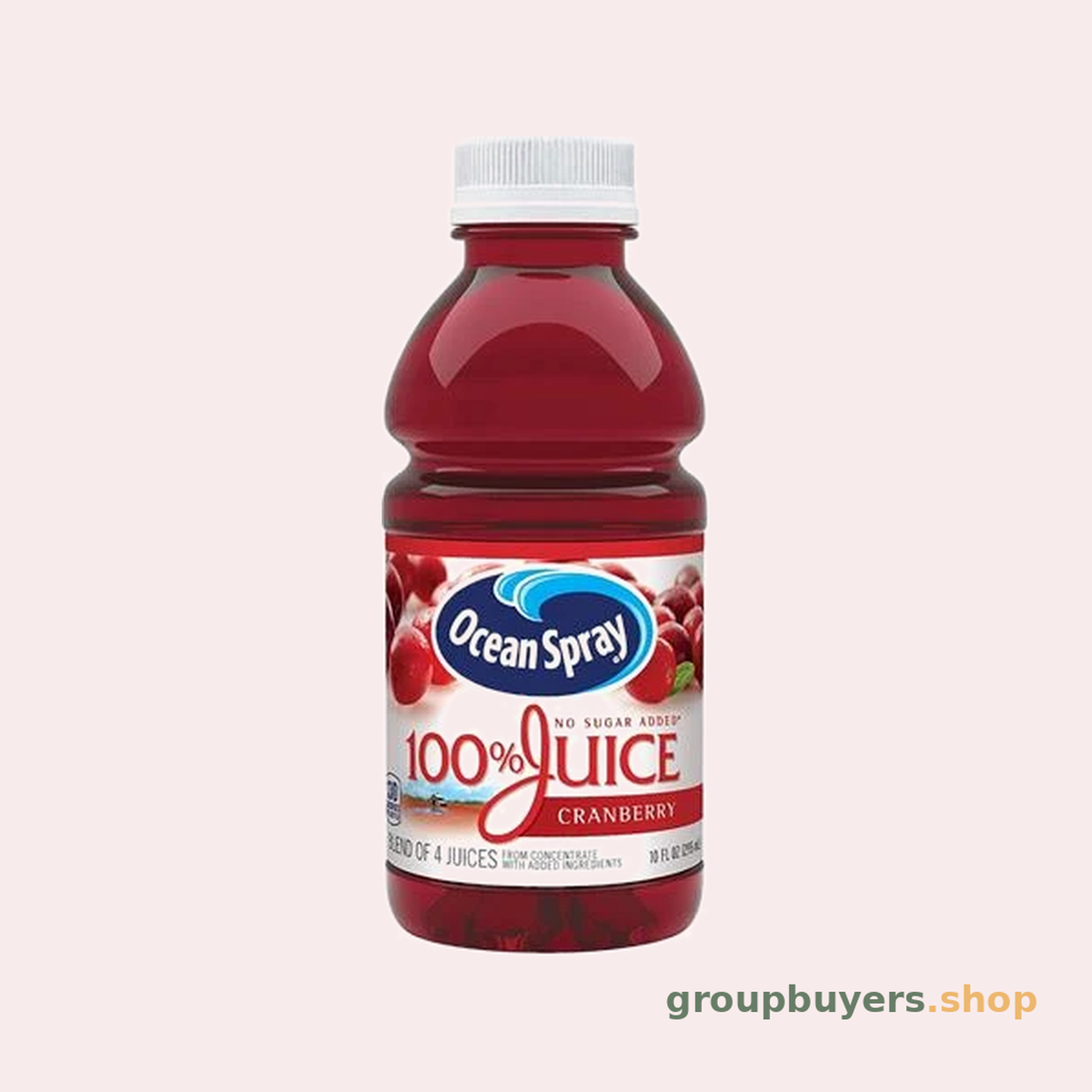Ocean Spray 100% Cranberry Juice 4s
