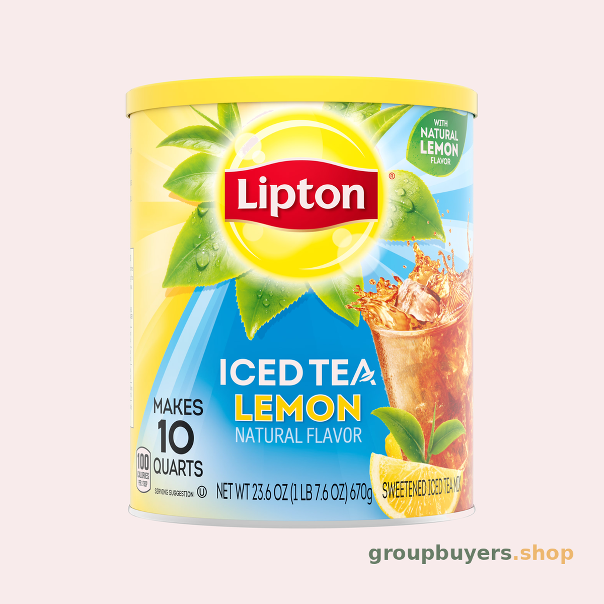 ICED TEA LEMON 6X10QT