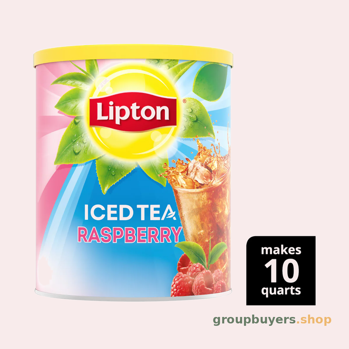 ICED TEA RASPBERRY 6X10QT