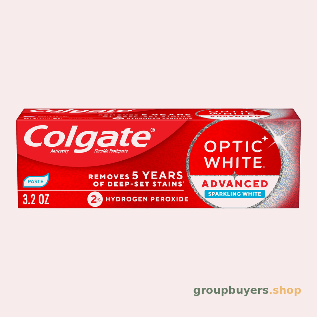 Colgate Optic White Adv Sparkling NEW