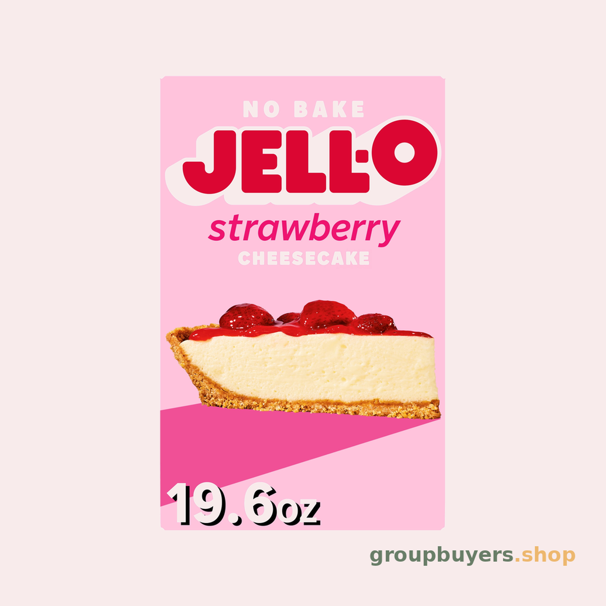 KRAFT JELL-O NOBAKE STRAWBERRY CHEESECAKE
