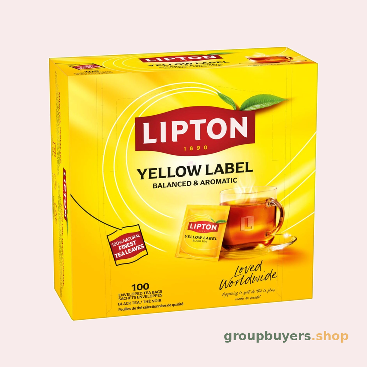 LIPTON YELLOW LABEL 16X100X2G