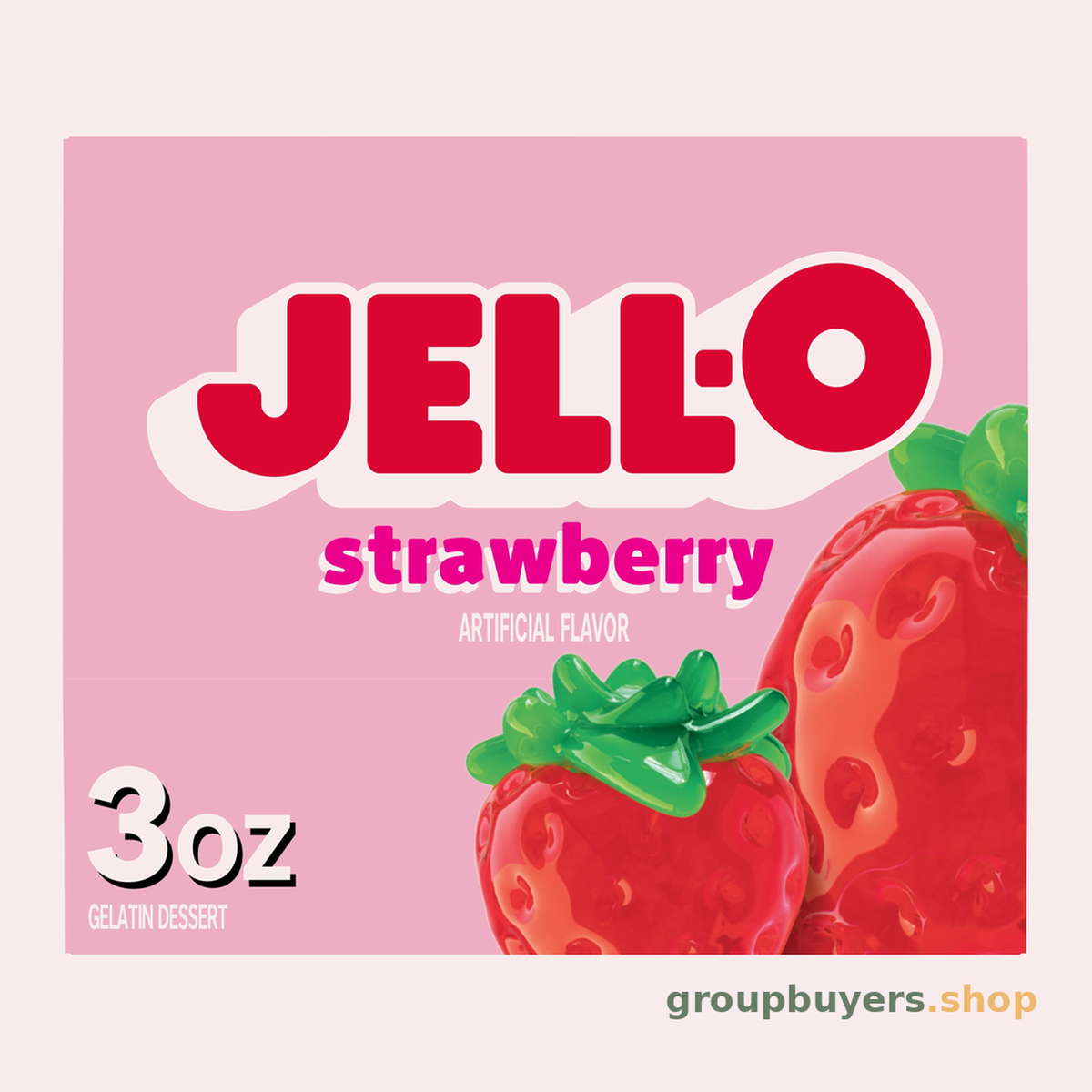 KRAFT JELL-O STRAWBERRY