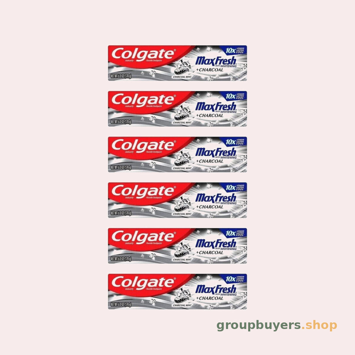 Colgate Max Fresh Charcoal NEW SIZE