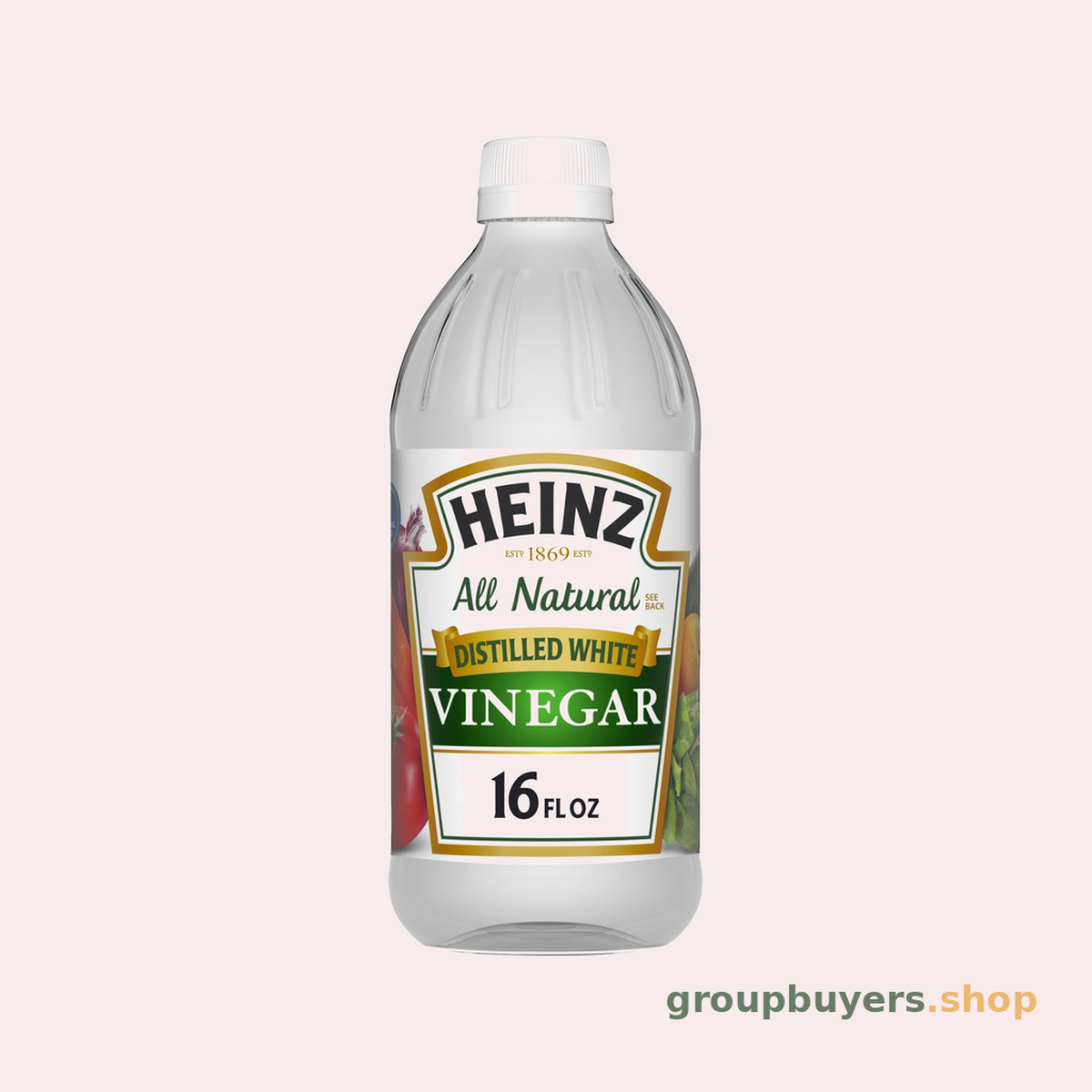 HEINZ DISTILLED WHITE VINEGAR 16oz