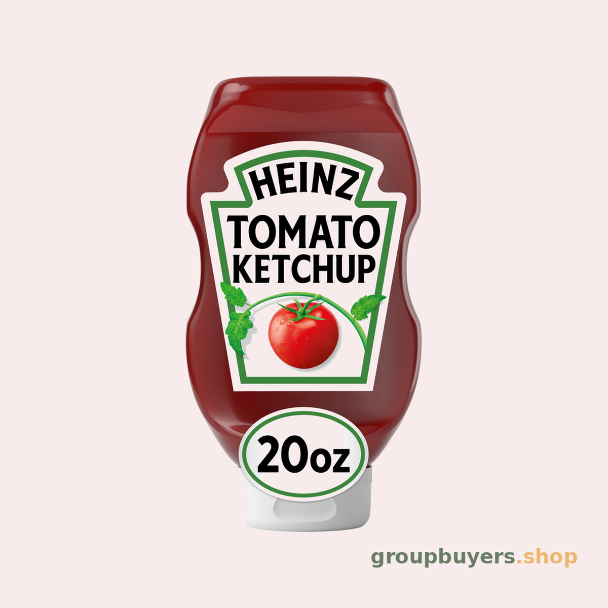 HEINZ TOMATO KETCHUP INVERTED 20oz