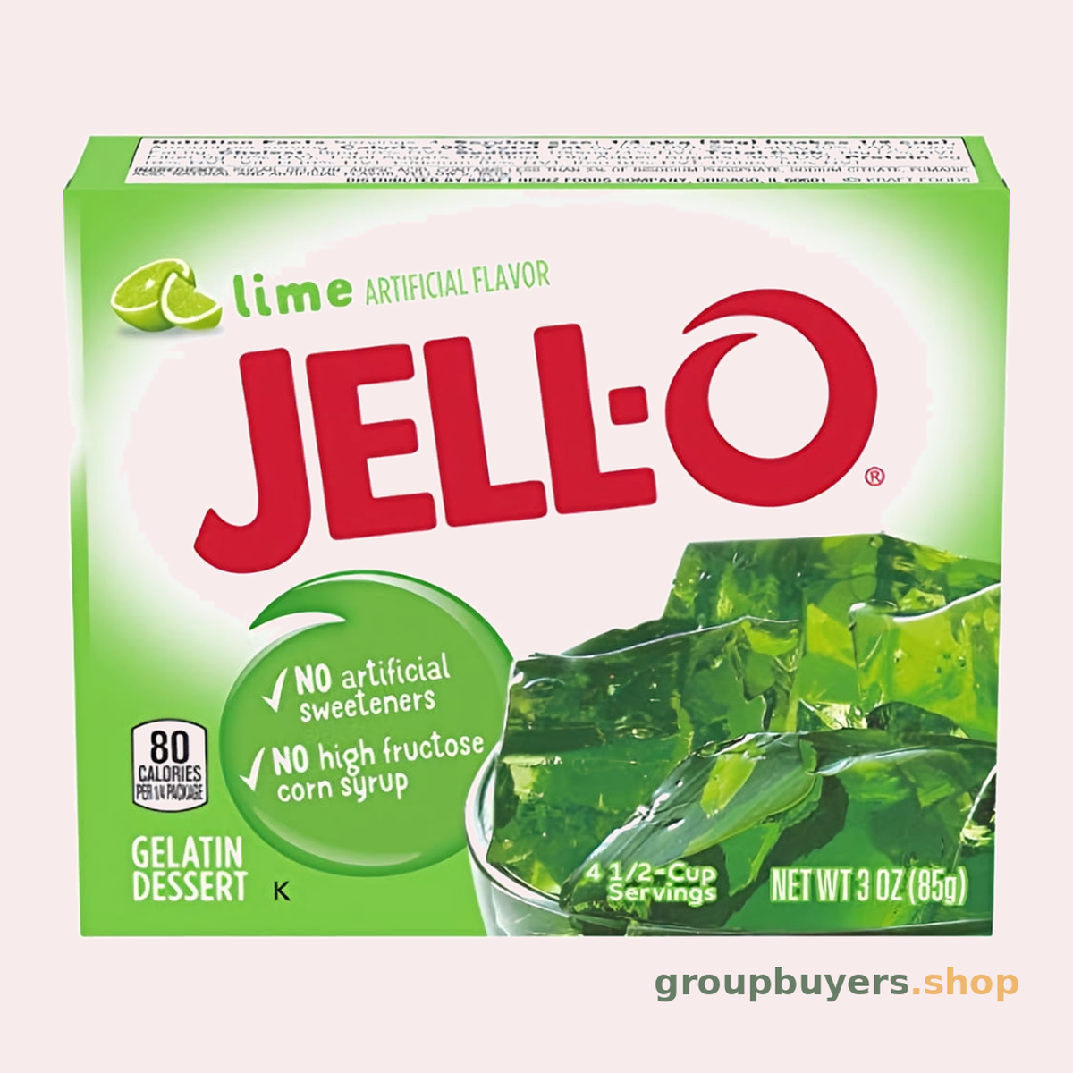 KRAFT JELL-O LIME